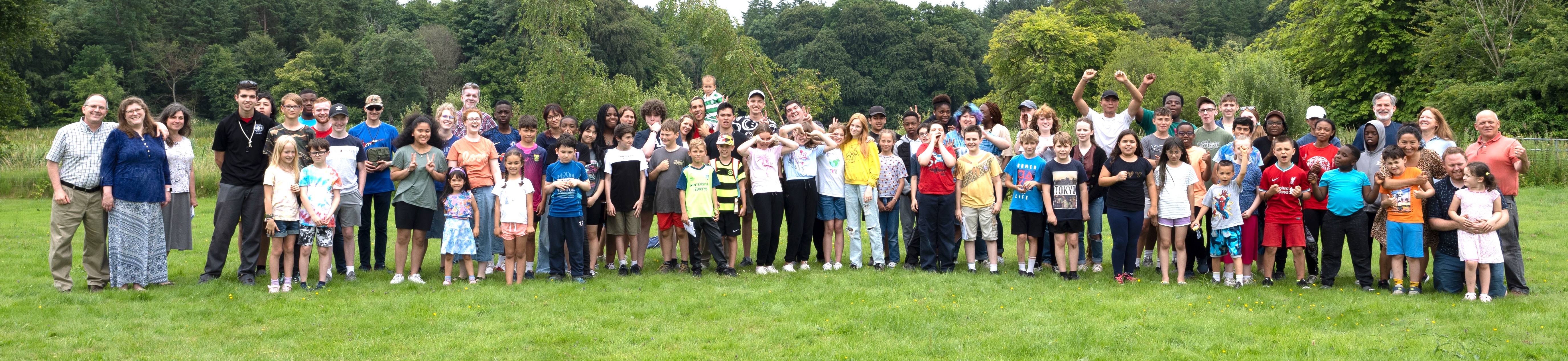 Youth Camp Group Photo